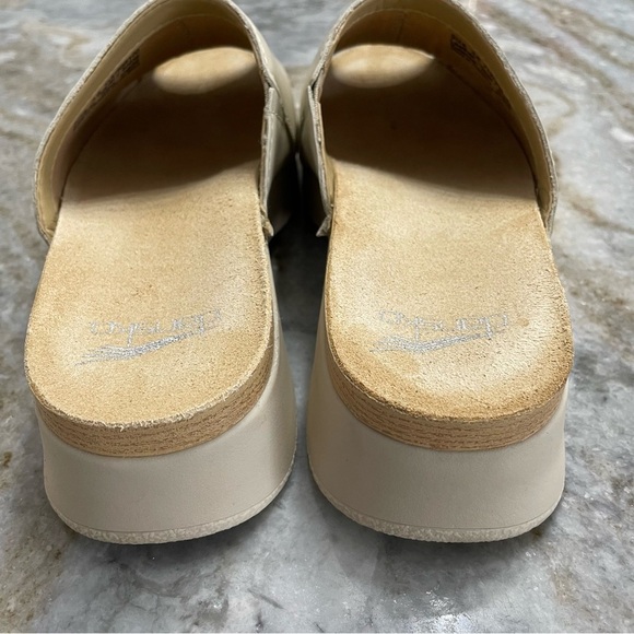 Dansko Women’s Raven Slide Ivory Leather size 38 - Picture 9 of 12